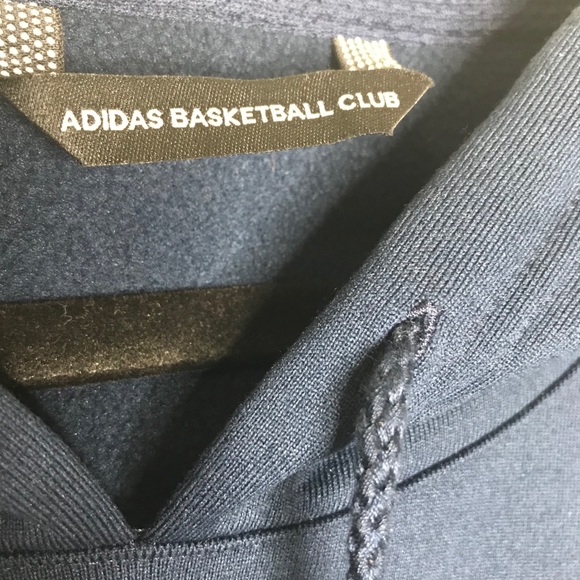 NWT Adidas Men’s Sport French Terry Fleece Hoodie - Picture 6 of 8